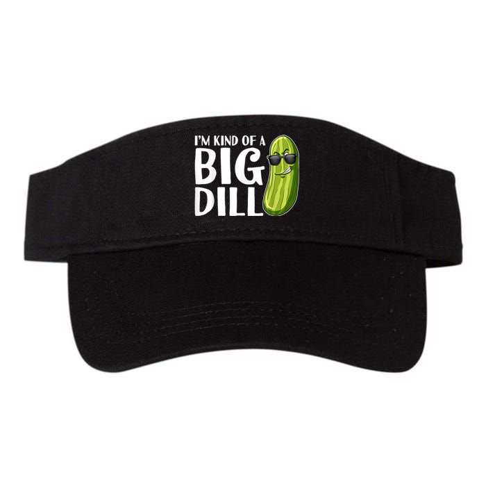 I'm Kind Of A Big Dill Funny Pickle Valucap Bio-Washed Visor