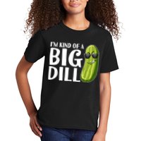 I'm Kind Of A Big Dill Funny Pickle Kids T-Shirt