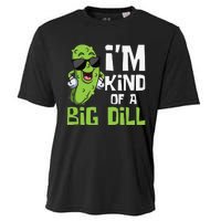 I'm Kind Of A Big Dill Pickle Cucumber Vegetable Vegan Cooling Performance Crew T-Shirt