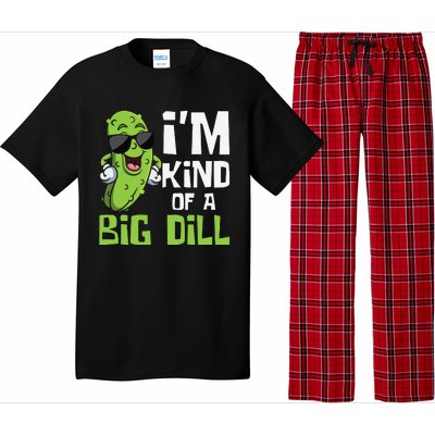 I'm Kind Of A Big Dill Pickle Cucumber Vegetable Vegan Pajama Set