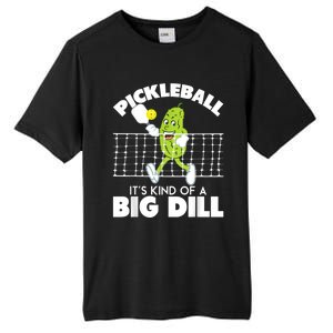 It's Kind Of A Big Dill Funny Pickleball Paddleball Tall Fusion ChromaSoft Performance T-Shirt