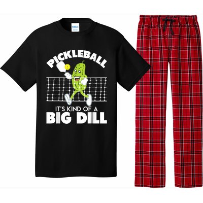 It's Kind Of A Big Dill Funny Pickleball Paddleball Pajama Set