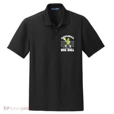 It's Kind Of A Big Dill Funny Pickleball Paddleball Dry Zone Grid Polo