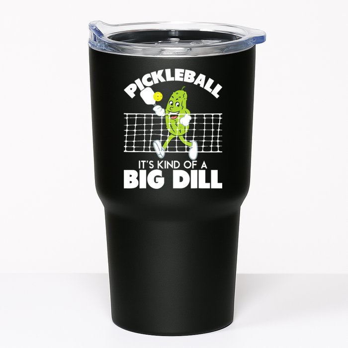 It's Kind Of A Big Dill Funny Pickleball Paddleball Tumbler