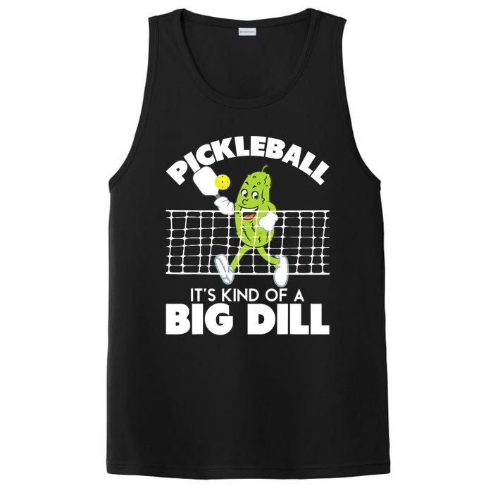 It's Kind Of A Big Dill Funny Pickleball Paddleball PosiCharge Competitor Tank