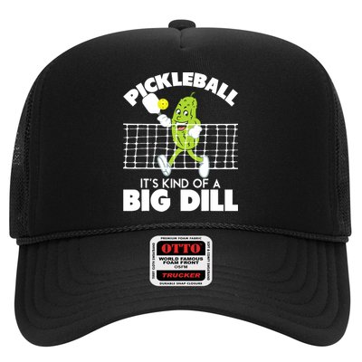 It's Kind Of A Big Dill Funny Pickleball Paddleball Trucker Hat