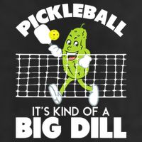 It's Kind Of A Big Dill Funny Pickleball Paddleball Golf Towel