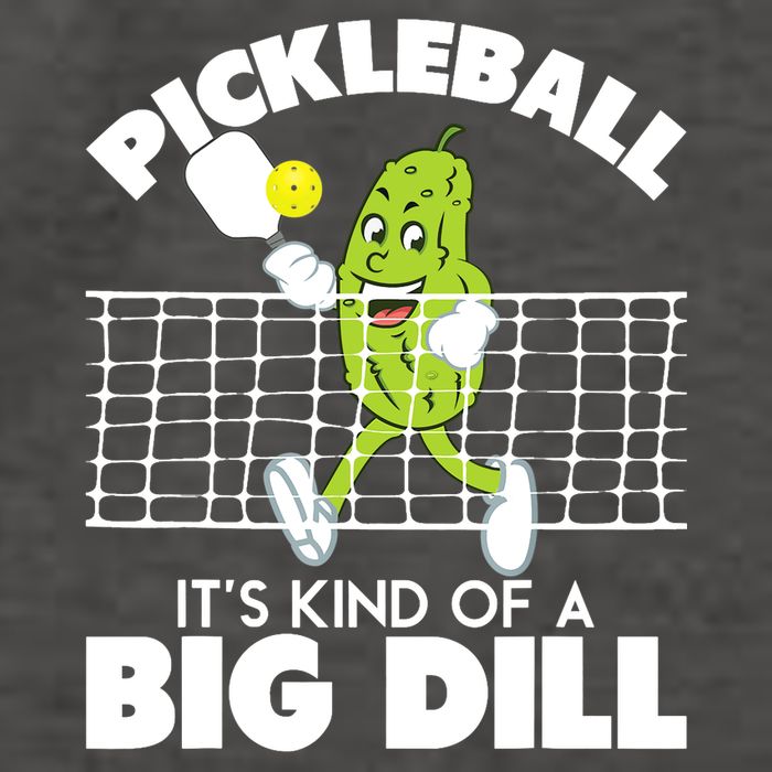 It's Kind Of A Big Dill Funny Pickleball Paddleball Vector Backpack