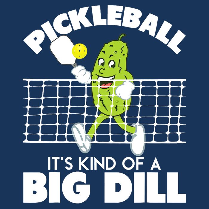 It's Kind Of A Big Dill Funny Pickleball Paddleball Infant Baby Jersey Bodysuit