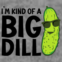 IM Kind Of A Big Dill Funny Pickle Hooded Wearable Blanket
