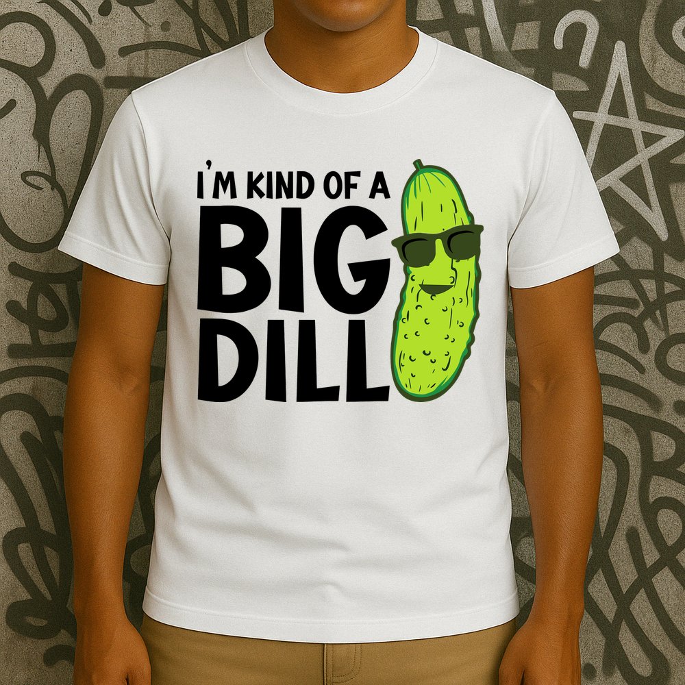 IM Kind Of A Big Dill Funny Pickle T-Shirt