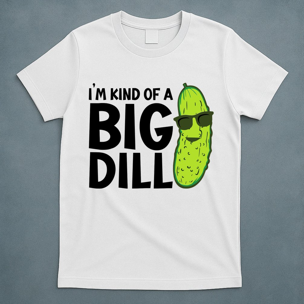 IM Kind Of A Big Dill Funny Pickle T-Shirt
