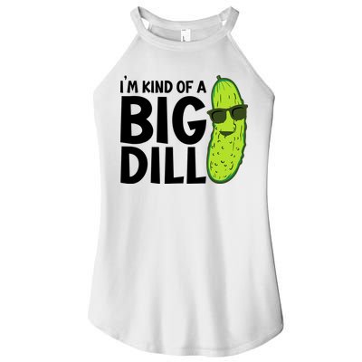 IM Kind Of A Big Dill Funny Pickle Women's Perfect Tri Rocker Tank