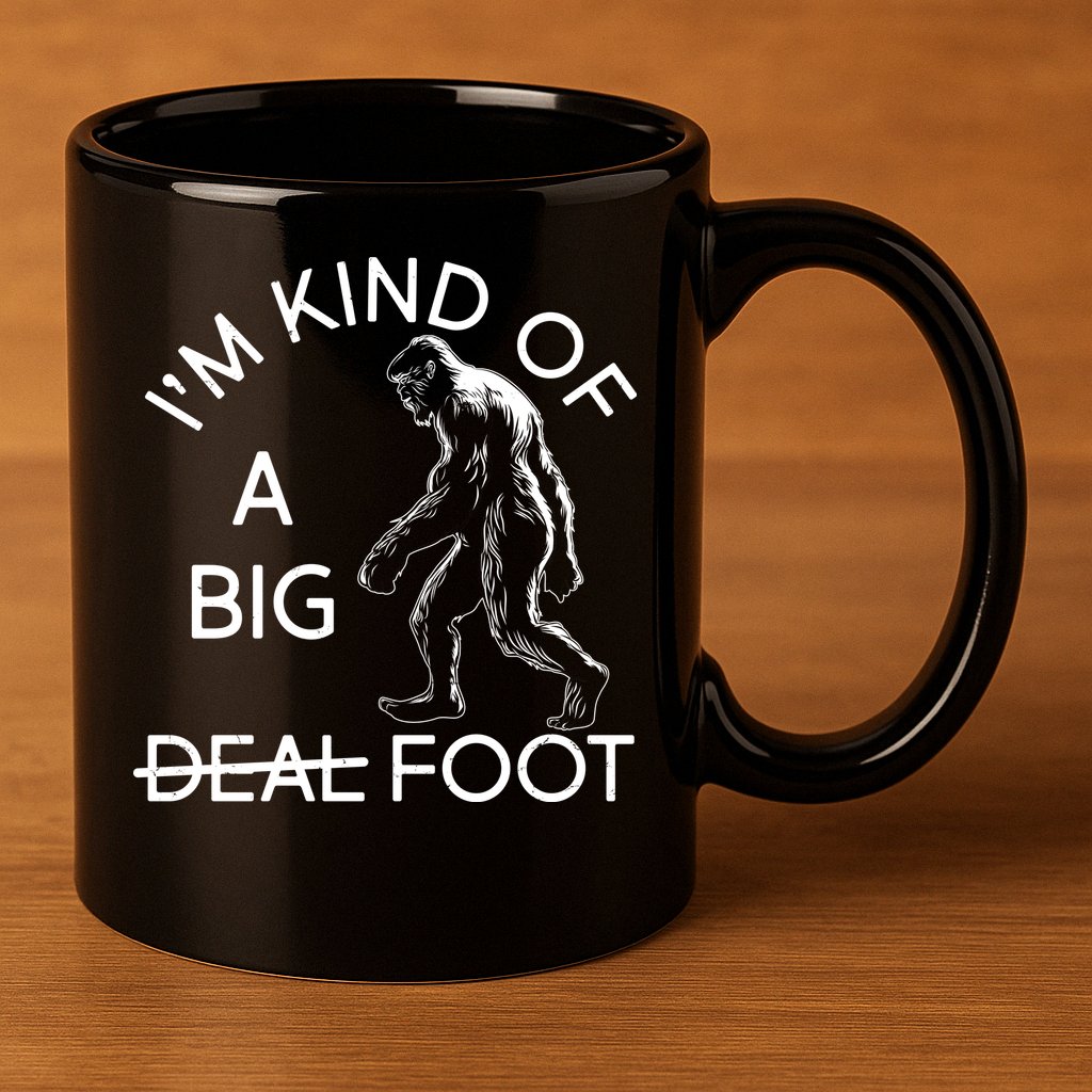 I'm Kind Of A Big Deal Big Foot 11oz C Handle Ceramic Mug
