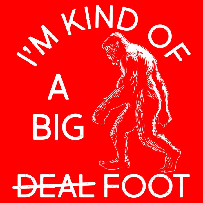 I'm Kind Of A Big Deal Big Foot T-Shirt