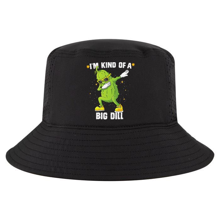 Im Kind Of Big Dill Pickle Dabbing Halloween Cucumber Cool Comfort Performance Bucket Hat
