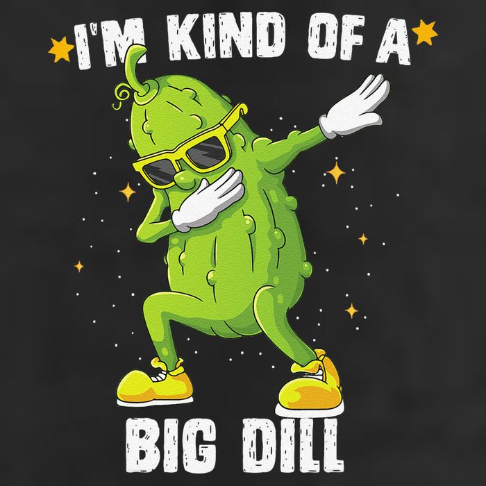 Im Kind Of Big Dill Pickle Dabbing Halloween Cucumber Cool Comfort Performance Bucket Hat