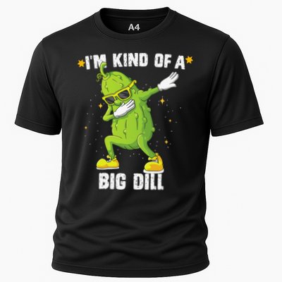 Im Kind Of Big Dill Pickle Dabbing Halloween Cucumber Performance Shirt
