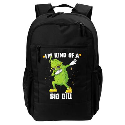 Im Kind Of Big Dill Pickle Dabbing Halloween Cucumber Backpack