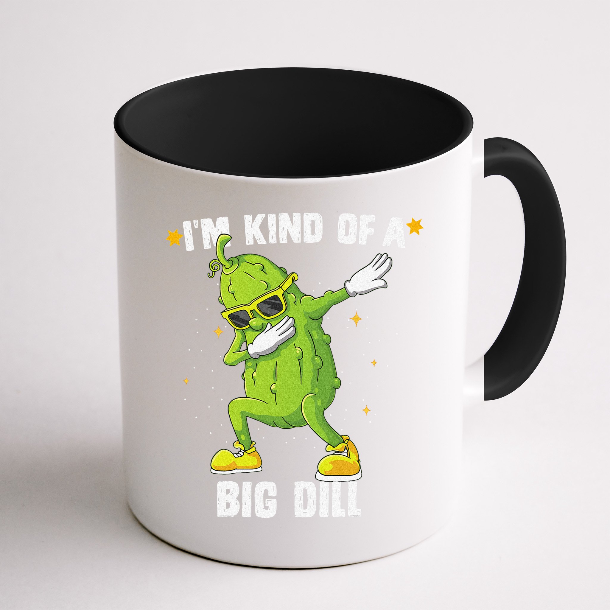 Im Kind Of Big Dill Pickle Dabbing Halloween Cucumber Mug