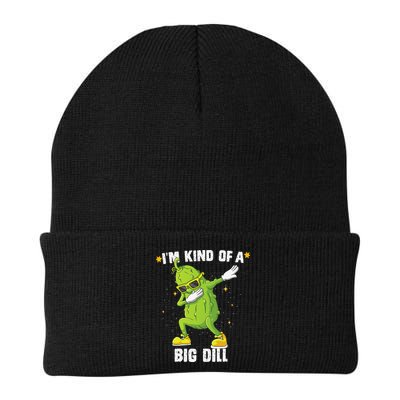 Im Kind Of Big Dill Pickle Dabbing Halloween Cucumber Beanie