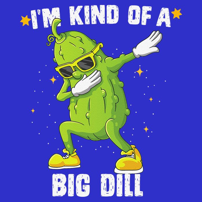Im Kind Of Big Dill Pickle Dabbing Halloween Cucumber Long Sleeve Shirt