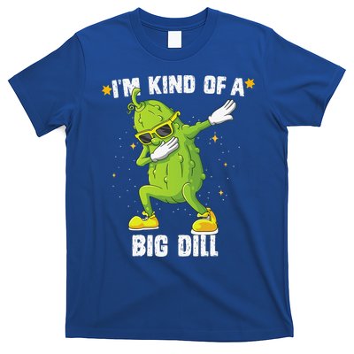Im Kind Of Big Dill Pickle Dabbing Halloween Cucumber T-Shirt