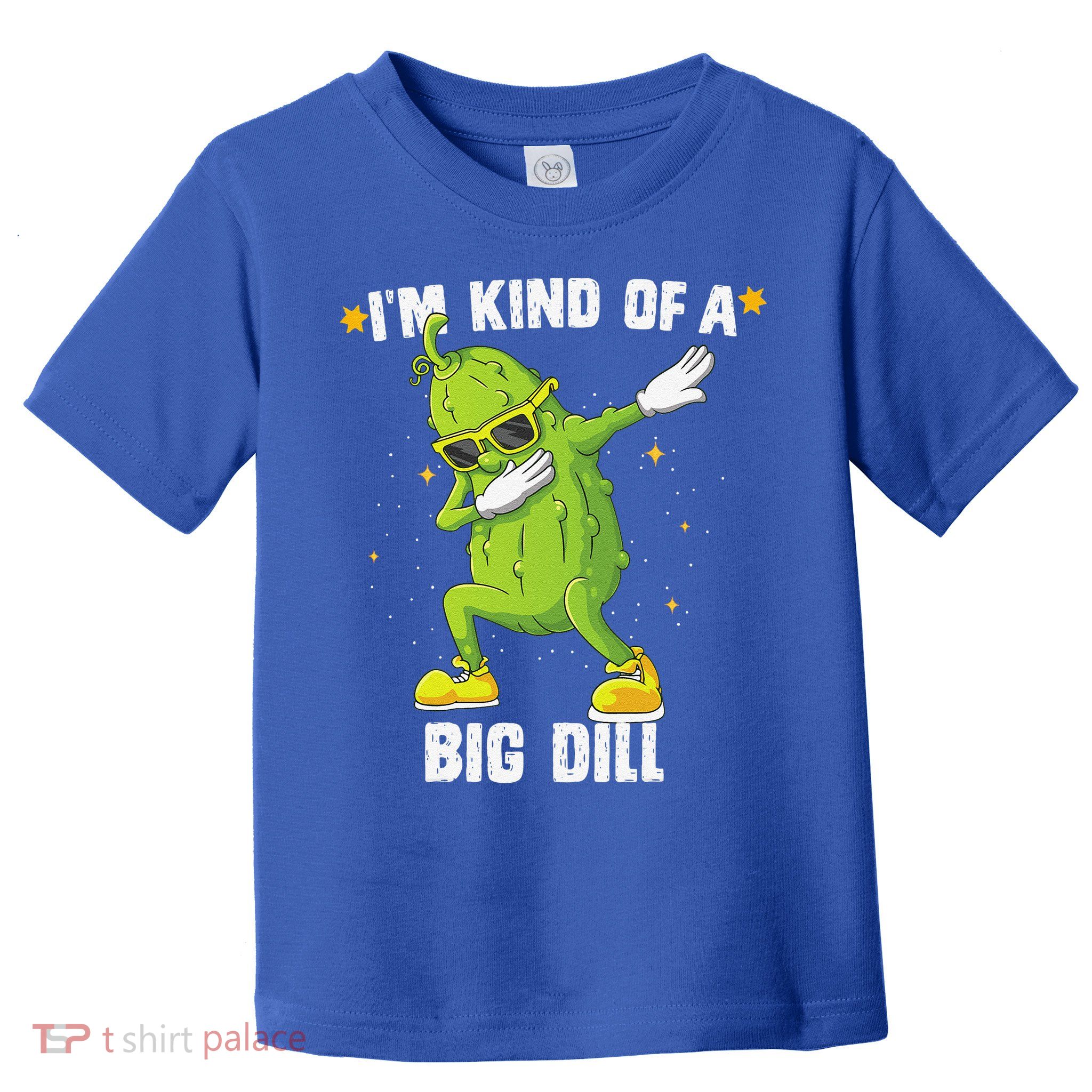 Im Kind Of Big Dill Pickle Dabbing Halloween Cucumber Toddler T-Shirt