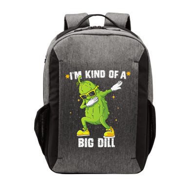 Im Kind Of Big Dill Pickle Dabbing Halloween Cucumber Vector Backpack