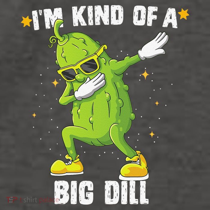 Im Kind Of Big Dill Pickle Dabbing Halloween Cucumber Vector Backpack
