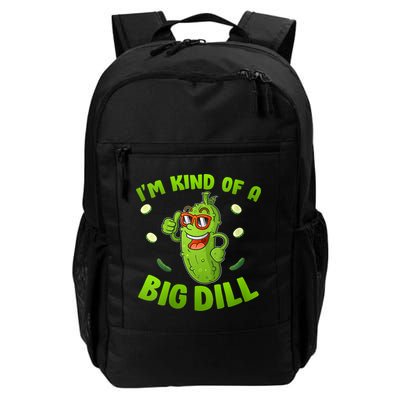 I'm Kind Of A Big Dill Pickle Cucumber Clothes VNeck Backpack