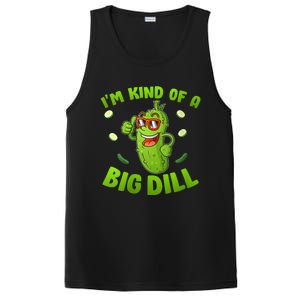 I'm Kind Of A Big Dill Pickle Cucumber Clothes VNeck PosiCharge Competitor Tank