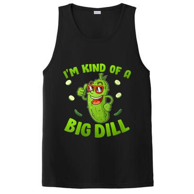 I'm Kind Of A Big Dill Pickle Cucumber Clothes VNeck PosiCharge Competitor Tank