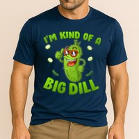 I'm Kind Of A Big Dill Pickle Cucumber Clothes VNeck Performance Shirt