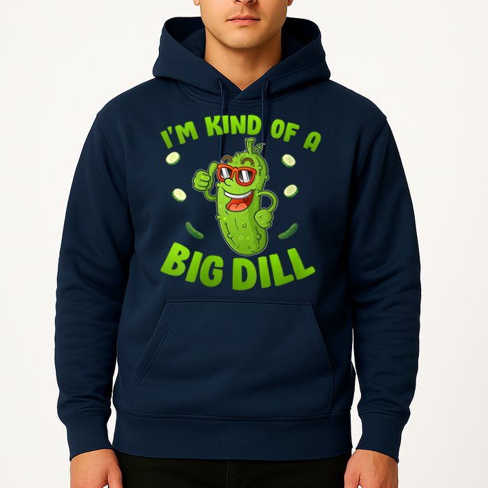 I'm Kind Of A Big Dill Pickle Cucumber Clothes VNeck Hoodie