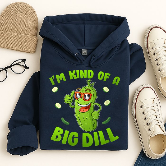 I'm Kind Of A Big Dill Pickle Cucumber Clothes VNeck Hoodie