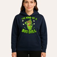 I'm Kind Of A Big Dill Pickle Cucumber Clothes VNeck Hoodie