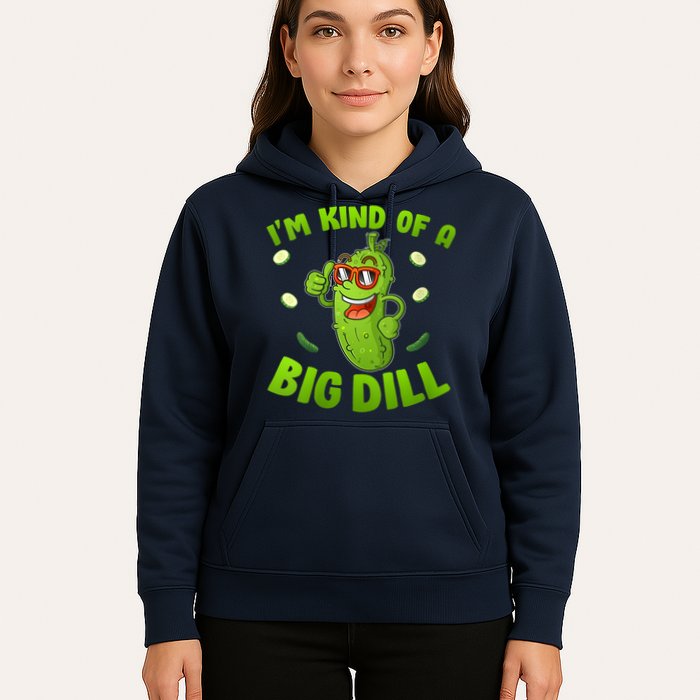 I'm Kind Of A Big Dill Pickle Cucumber Clothes VNeck Hoodie