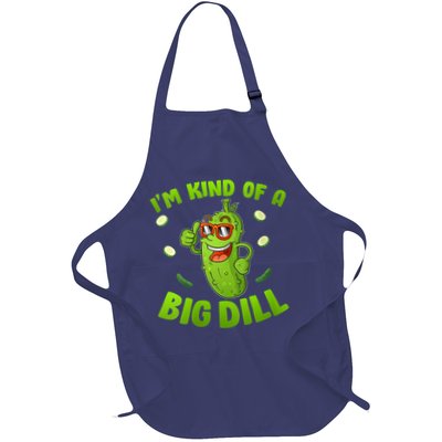 I'm Kind Of A Big Dill Pickle Cucumber Clothes VNeck Apron
