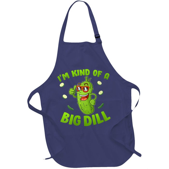 I'm Kind Of A Big Dill Pickle Cucumber Clothes VNeck Apron
