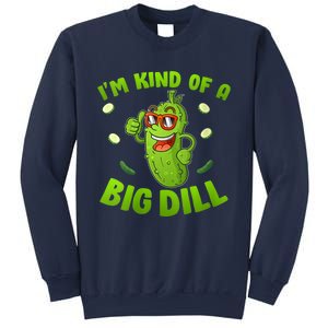 I'm Kind Of A Big Dill Pickle Cucumber Clothes VNeck Sweatshirt