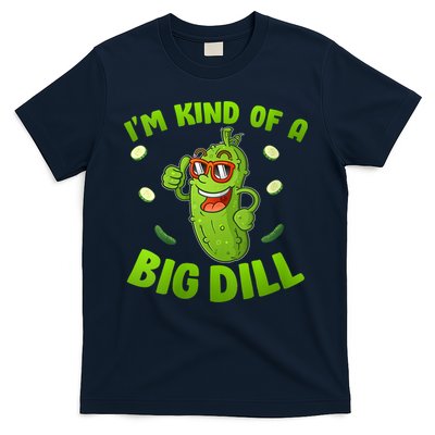 I'm Kind Of A Big Dill Pickle Cucumber Clothes VNeck T-Shirt