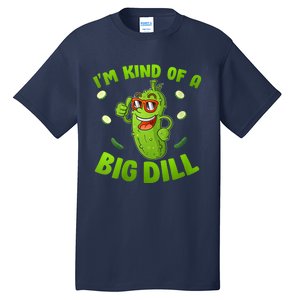 I'm Kind Of A Big Dill Pickle Cucumber Clothes VNeck Tall T-Shirt