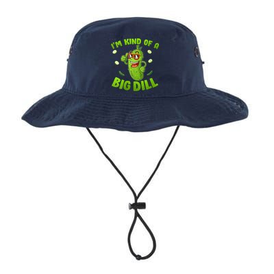 I'm Kind Of A Big Dill Pickle Cucumber Clothes VNeck Bucket Hat