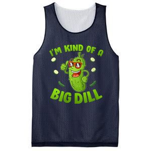 I'm Kind Of A Big Dill Pickle Cucumber Clothes VNeck Mesh Reversible Basketball Jersey Tank