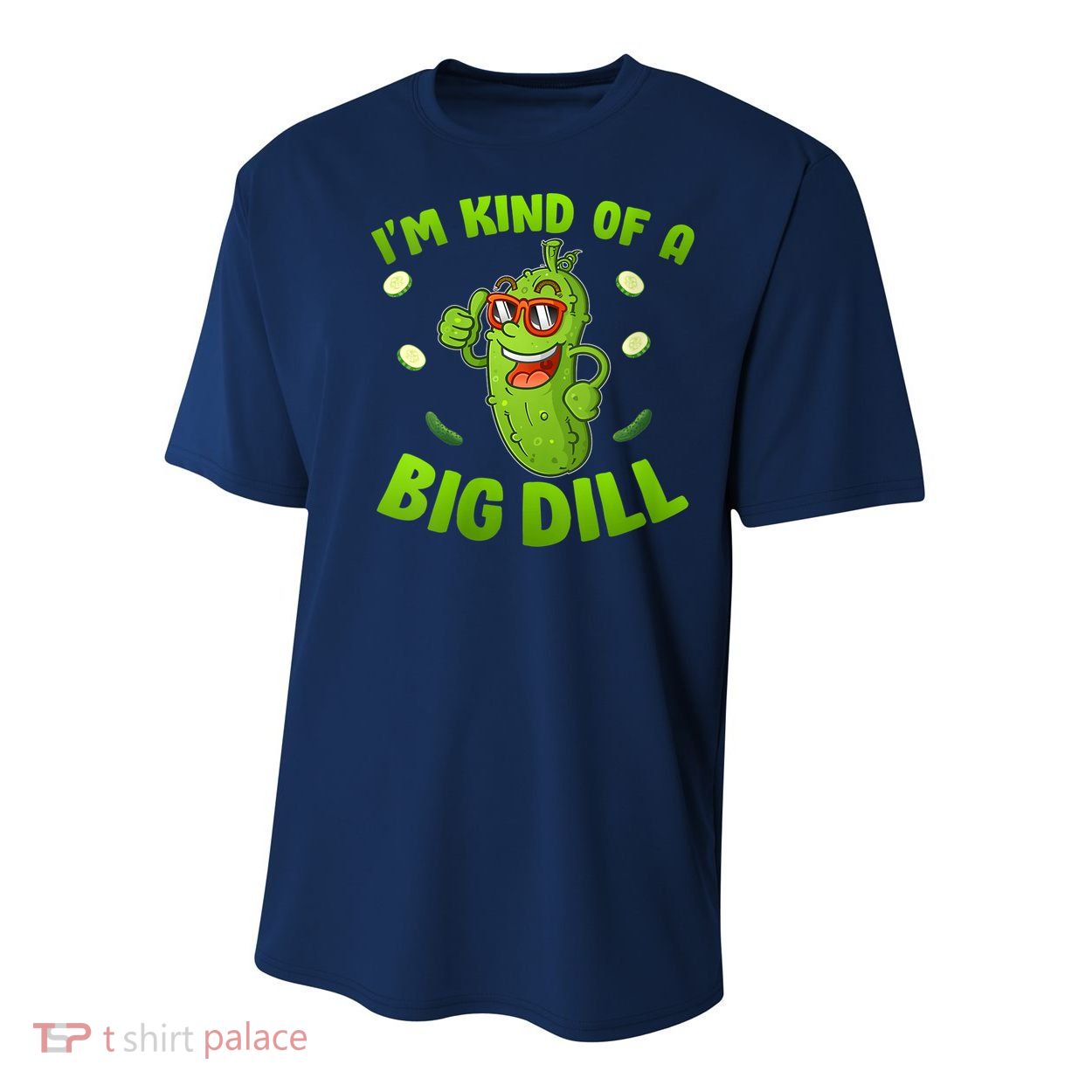 I'm Kind Of A Big Dill Pickle Cucumber Clothes VNeck Youth Performance Sprint T-Shirt