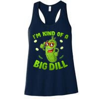 I'm Kind Of A Big Dill Pickle Cucumber Clothes VNeck Womens Tank Top