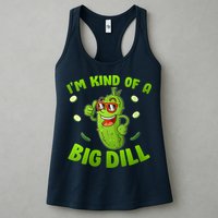 I'm Kind Of A Big Dill Pickle Cucumber Clothes VNeck Womens Tank Top