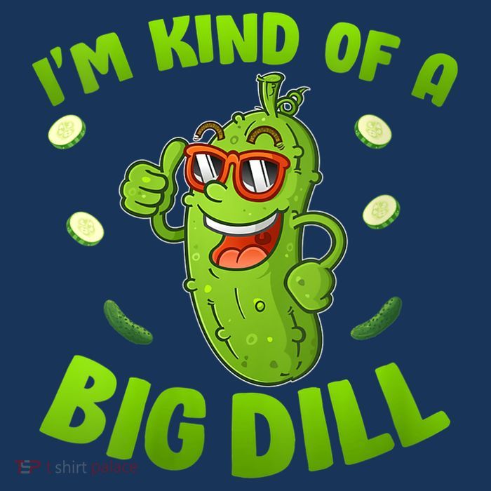 I'm Kind Of A Big Dill Pickle Cucumber Clothes VNeck Baby Bodysuit