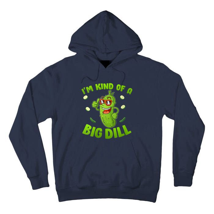 I'm Kind Of A Big Dill Pickle Cucumber Clothes VNeck Tall Hoodie